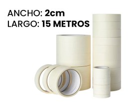 Cinta papel adhesiva 2 x 15